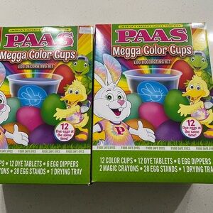Paas Mega Color Cups Egg Decorating Kit - Multicolor pack of 2